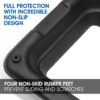 Aerobic Risers for Step Platform - 16 x 16 x 2.2 in, Black (A pair) - Image 2